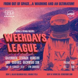 Guerrilla Records presents Weekdays League Presale Tickets